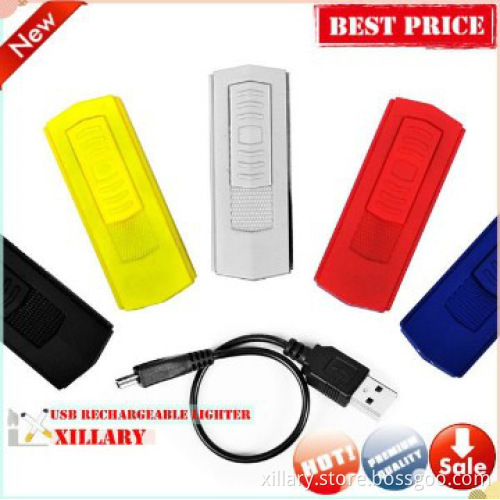 High quality usb lighter with Blister pack with Clear PVC Box